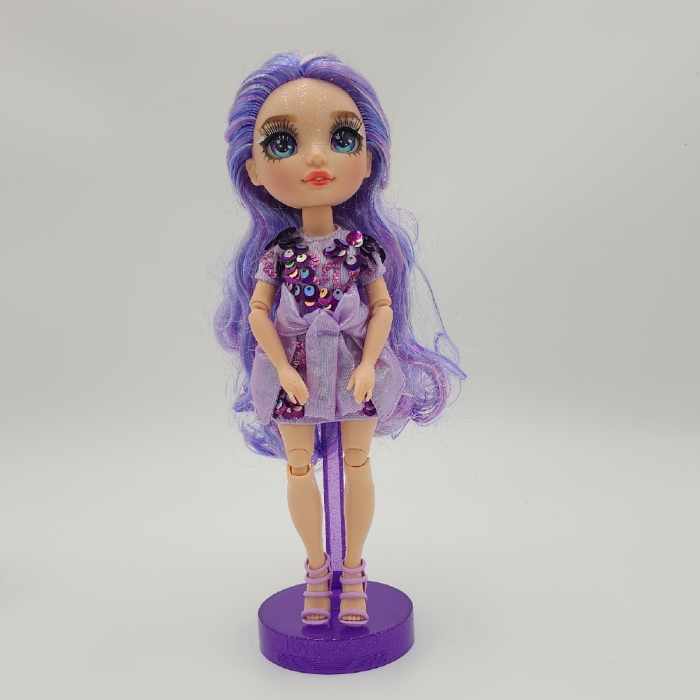 Rainbow High Violet Willow Purple Doll with Sequined Dress